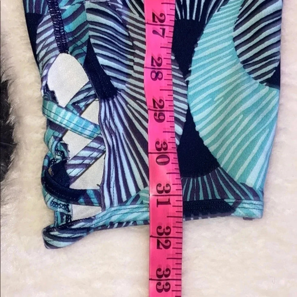 AERIE  Aqua Women High waisted crop Leggings - Picture 5 of 11